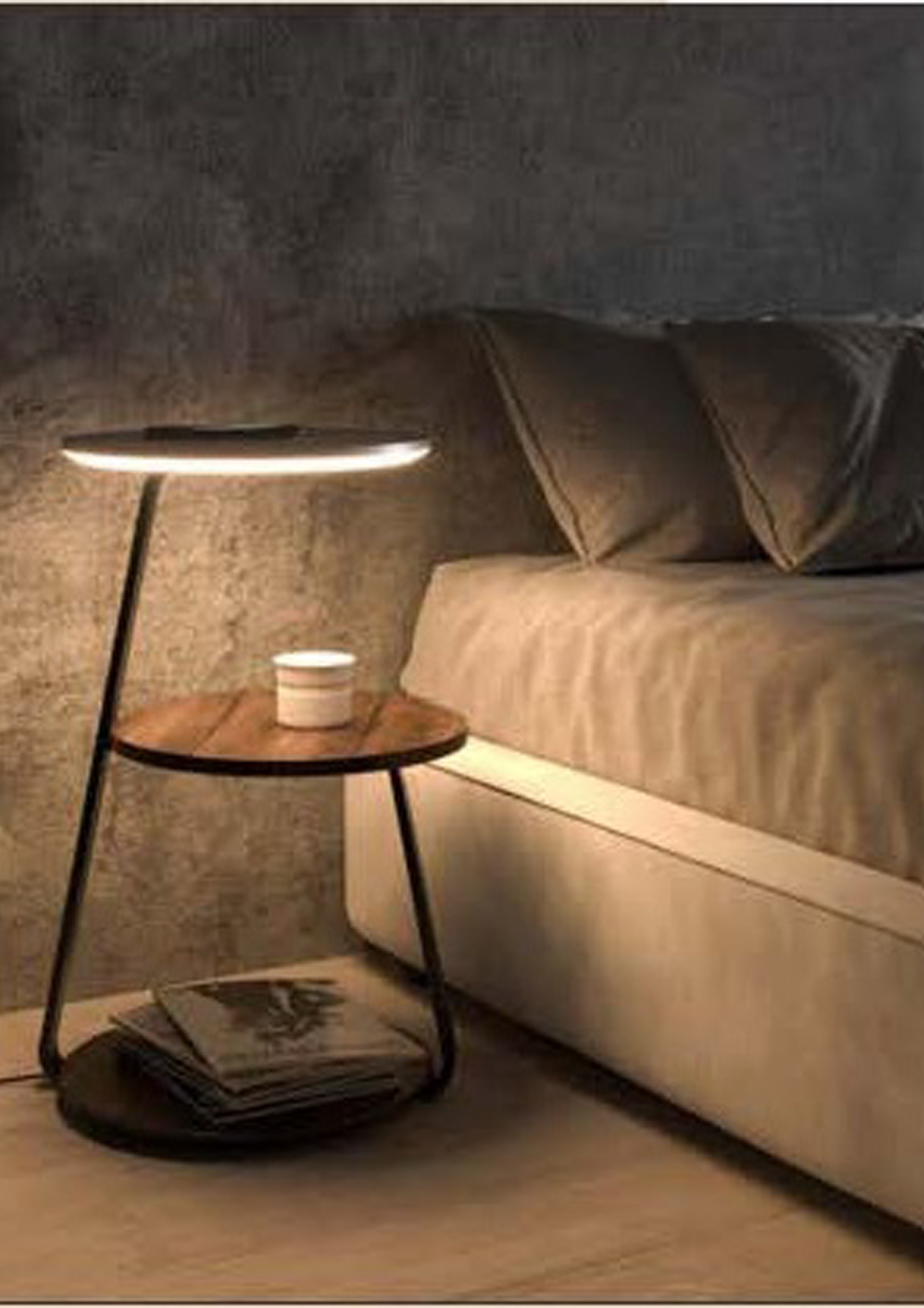 Beyond Lights - Metal Table Lamp- GL